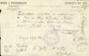 Death Certificate signed by Krynki rebbai Myshkowski. Its concern: Aron son of Shaya Golub died in Krynki 1917 and Reyzel daughter of Mordechai Golub died 1929